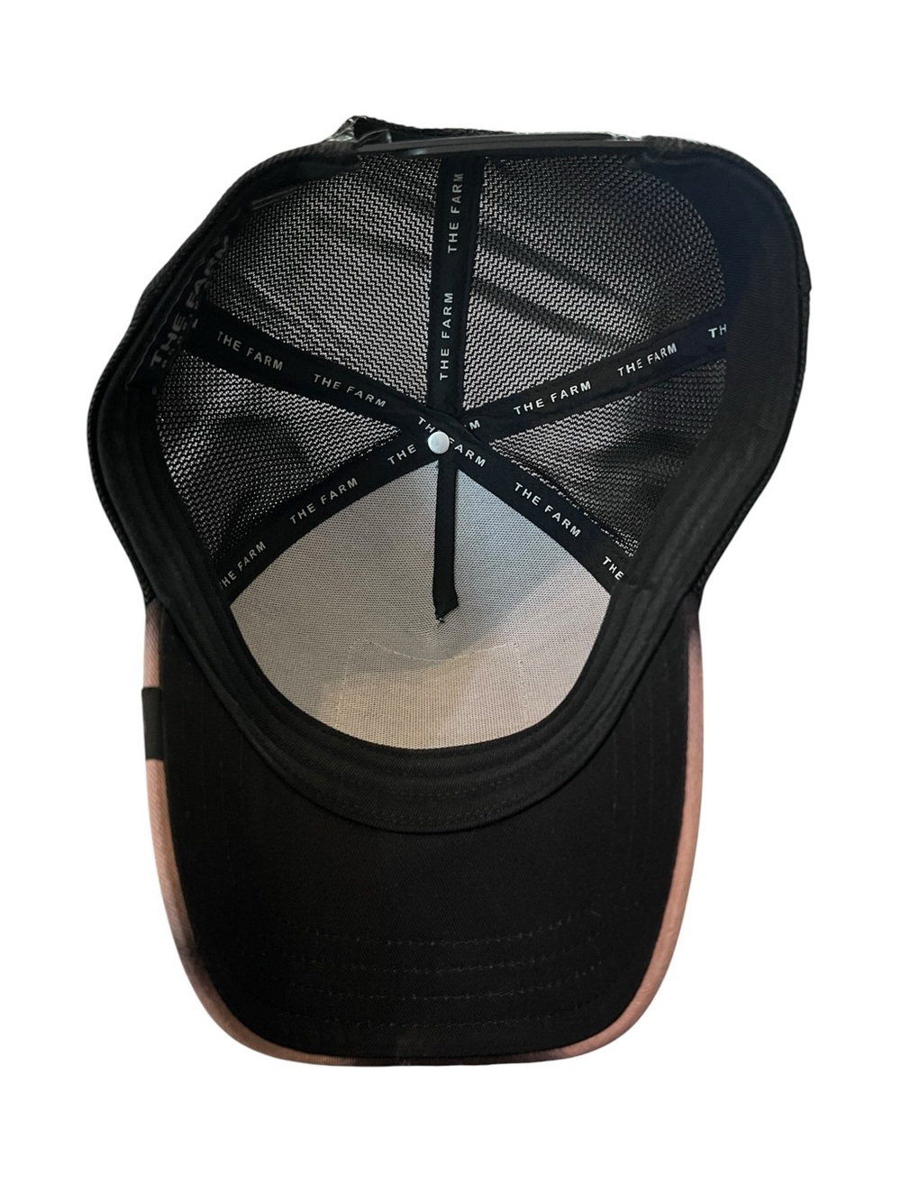 Goorin Bros Animal The Farm Black Sheep Bleach Acid Wash Trucker Hat Snapback - Picture 9 of 12
